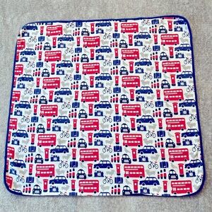 Baby Boden Stroller Blanket London British Thick Double Sided Quality